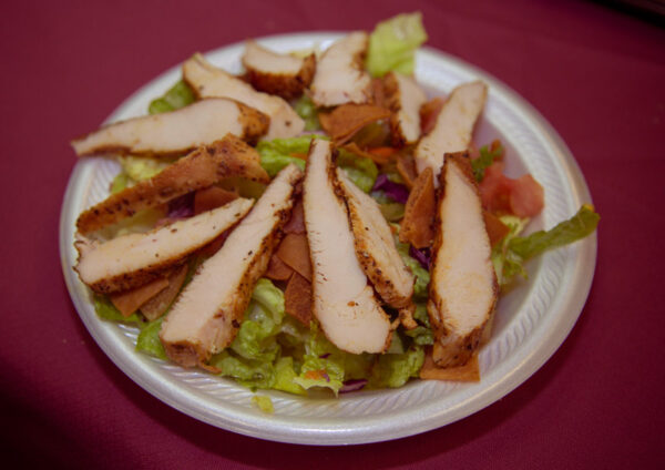 Famously delicious grilled chicken salad