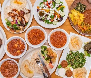 Mediterranean Restaurant and Ethiopian Cuisine Restaurant, Gluten Free, Vegan Food, Mediterranean Food, Ethiopian Food